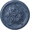 Ekena Millwork Katheryn Ceiling Medallion (Fits Canopies up to 2 1/8"), 14 1/2"OD x 2 3/4"P, Americana Crackle CM14KTAMC - alternate 1